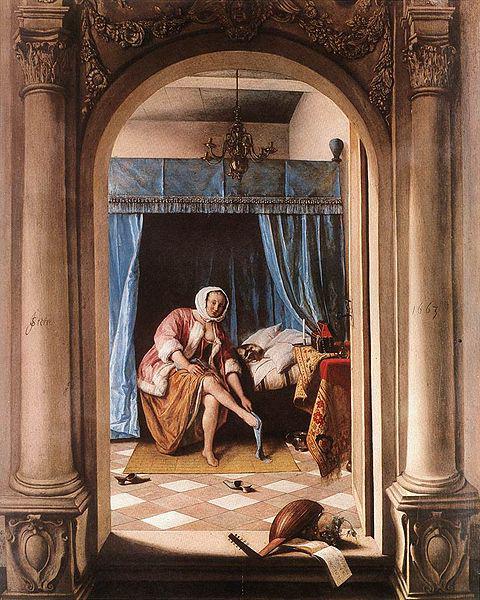 Jan Steen The Morning Toilet